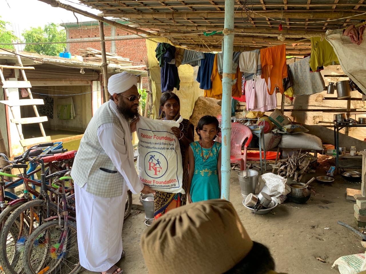 Hunger-Free Villages: Food Packet Drive