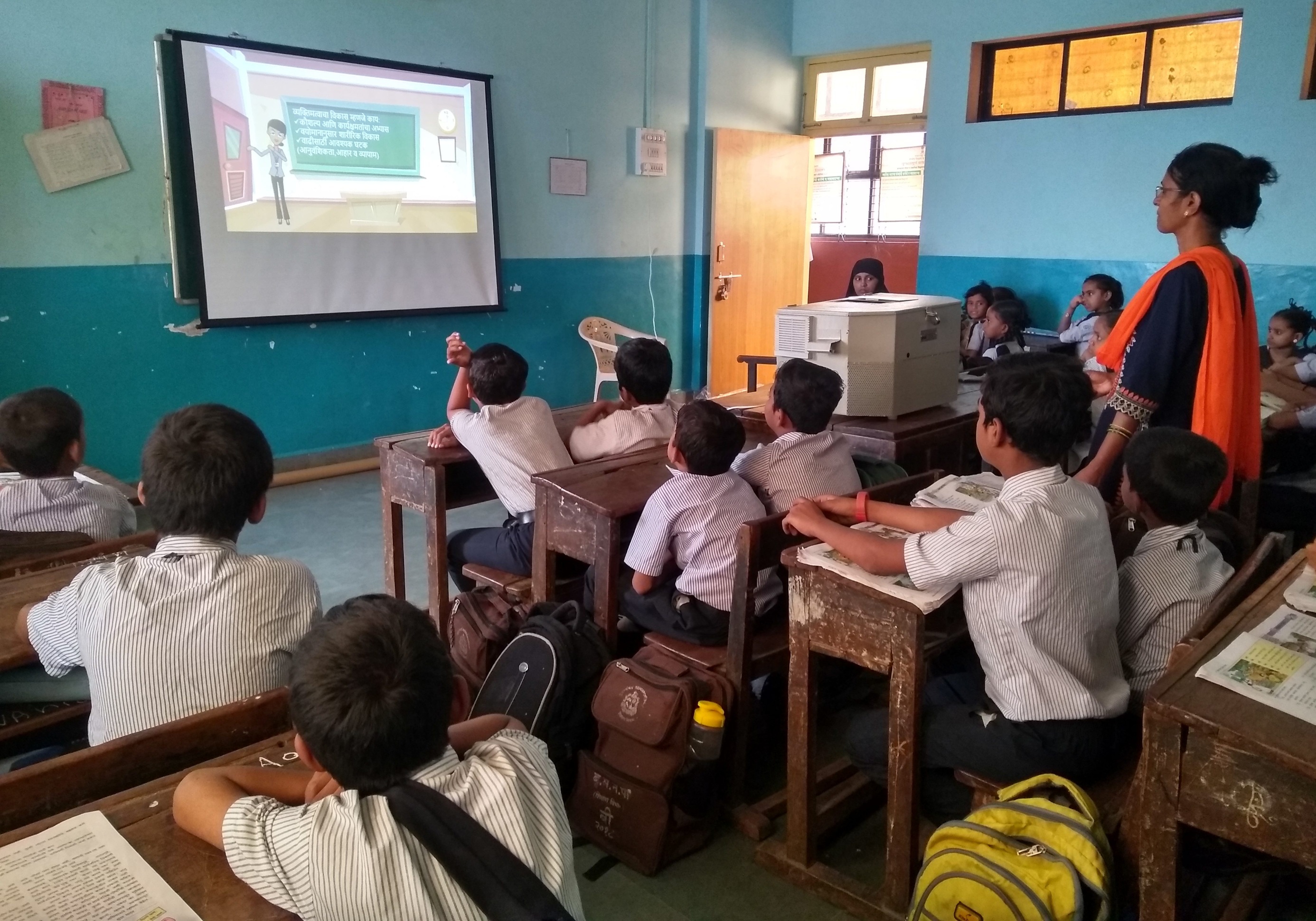 Digital Dreams: Smart Classroom for Rural Kids